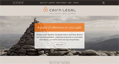 Desktop Screenshot of cairnlegal.be